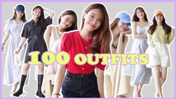 요즘 한국 여자 패션 100가지 룩북 | 오피스룩 하객룩 직장인룩 출근룩 | summer outfit | 한국패션 | 코디법 대학생룩 | korean fashion