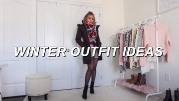 25 Affordable Winter Outfit Ideas | casual & dressy