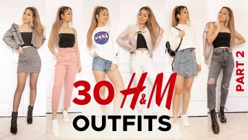 30 H&M outfits TRY-ON HAUL Part 2 | SPRING 2020 fashion lookbook