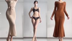 (4K) 신도시 미시룩 룩북 / Tight Dress Lookbook