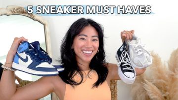 5 MOST WORN SNEAKERS + How To Style! Casual Sneaker Outfits