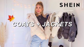 AFFORDABLE COATS & JACKETS | SHEIN Fall Try-On Haul 2021 *discount code*