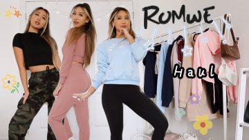 AFFORDABLE ROMWE try-on haul | spring/summer 2020
