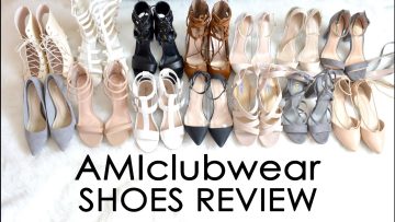 AMIclubwear High Heels REVIEW // Super cheap prices // 14 pairs of shoes // try-on & review