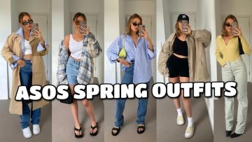 ASOS SPRING OUTFITS STYLING HAUL | EASY, COMFY OUTFITS