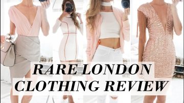 BEST UNKNOWN CLOTHING STORE  // Try-on // RARE LONDON REVIEW & HAUL //