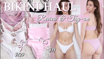 BIKINI HAUL & TRY-ON ♡ 6 Bikini Shops ♡ $10 – $129 bikinis