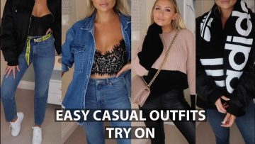 CASUAL EASY OUTFITS | STYLING HAUL