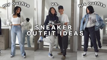 Casual Sneaker Outfit Ideas: Styling My Air Jordan 1s ft. My Boyfriend!