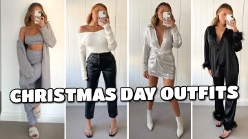 CHRISTMAS DAY OUTFIT IDEAS | PJ’S, CASUAL & DRESSY OPTIONS