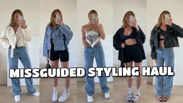 EFFORTLESS, EASY OUTFITS | MISSGUIDED STYLING HAUL