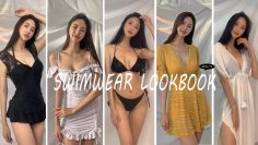 ENG/[룩북] 🩱모노키니원피스 핫 리뷰 /비키니/모노키니/패션하울/수영복룩북/비키니룩북/bikini lookbook/fashion haul