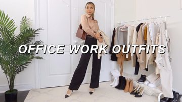 FALL WORK OUTFITS | What to wear to the office lookbook