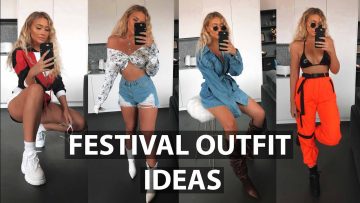 FESTIVAL OUTFIT IDEAS | PRETTY LITTLE THING TRY ON HAUL