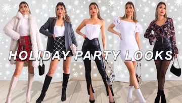 HOLIDAY PARTY OUTFITS ✨ | Christmas New Year Lookbook