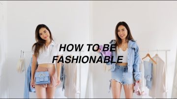 how to make BASIC outfits FASHIONABLE