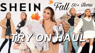 HUGE FALL SHEIN TRY ON HAUL 🍁| Fall outfits *discount code*