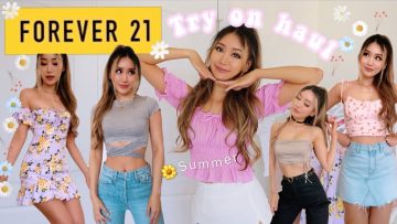 HUGE FOREVER21 TRY ON HAUL & STYLE | NEW IN Summer 2020 🌼
