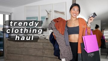 HUGE TRY ON HAUL: Free People, Skims x Fendi + What I Bought In Paris!