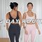 Mini Nordstrom Try On Activewear Haul + Current 20 Min Leg Day Workout Routine