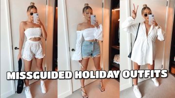 MISSGUIDED BEACH HOLIDAY OUTFITS | STYLING HAUL