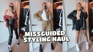 MISSGUIDED STYLING HAUL | CASUAL, EASY OUTFITS