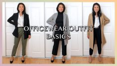 Officewear Lookbook // Outfit Ideas for Work, Interviews! Aritzia, Everlane, H&M