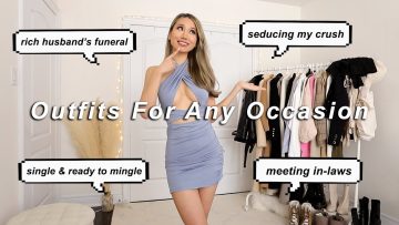 OUTFITS IDEAS | first date, girls night out, job interview, bumping into my ex