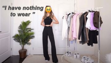 outfits when you have nOtHiNg tO wEaR | simple looks that WORK