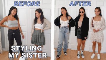 Picking Outfits For My Sister That She Would NEVER Wear | Christine Le