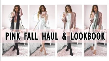 Pink Fall LOOKBOOK // Baggage Culture Review