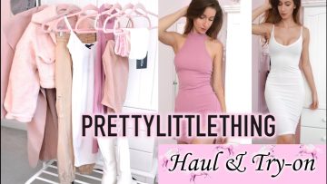 PRETTYLITTLETHING SUPER GIRLY HAUL / TRY-ON
