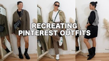 Recreating Pinterest Outfits! + Farfetch Clothing Try On Haul