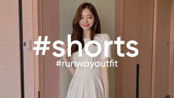 Runway Outfit | 멋쁨 폭발 모델 워킹✨ #shorts