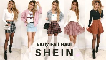 SHEIN Fall Try-On Haul 2019 | Summer To Fall Transition Outfits