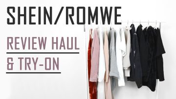 SHEIN & ROMWE HAUL // Super Cheap Fashion // REVIEW & TRY-ON //
