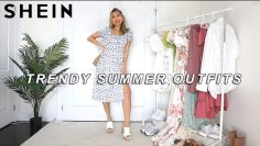 SHEIN SUMMER LOOKBOOK ☀️ + TRY ON HAUL | Bump/foodbaby friendly outfits