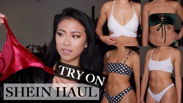 SHEIN SWIM TRY ON HAUL & REVIEW | CHRISTINE LE