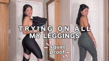 THE BEST LEGGINGS Try On & Review! Lululemon, Girlfriend Collective, Outdoor Voices