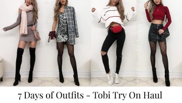 Tobi Try On Haul | 7 Days Of Outfits