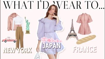 TRAVEL LOOKBOOK / Japan, Thailand, New York, Paris, India, Spain