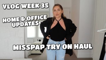 VLOG | MISSPAP TRY ON HAUL, HOME UPDATES & MORE