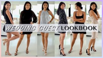 WHAT TO WEAR TO A WEDDING / Wedding Guest Outfit Ideas | Christine Le