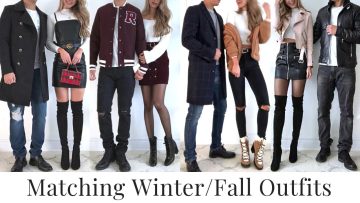 Winter and Fall Outfits For Couples | Winter Lookbook 2018