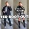 WINTER BOOT OUTFITS | AFFORDABLE STYLING HAUL