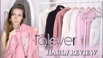 WINTER COATS HAUL // TALEVER CLOTHING TRY-ON