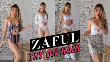 Zaful Bikini Try On Haul & Review
