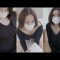 (4K 고화질) 한국에서 유행하는 후방주의 검은색 원피스 룩북 챌린지 LOOKBOOK