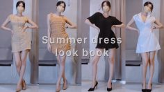 (4K) 💦여름에 입기 좋은 미니 드레스 룩북| Mini dress lookbook for summer