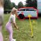 golf girl tiktoks swing outfits trickshots practice vlog song hits camera